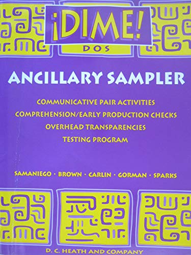 Dime! Ancillary Sampler [Textbook Binding] DC Heath and Co.