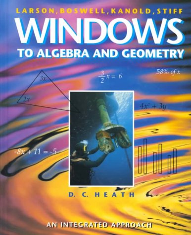 Windows to Algebra and Geometry [CD-ROM] Larson, Ron