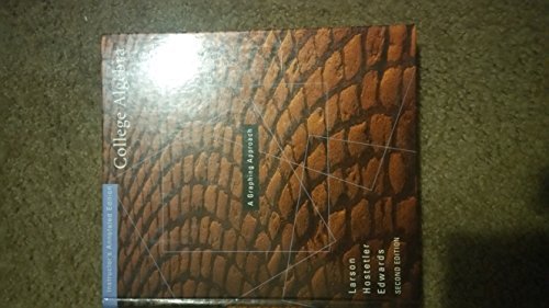College Algebra A Graphing Approach 2nd Edition (AP)Teacher Edition [Unknown Binding] 1997