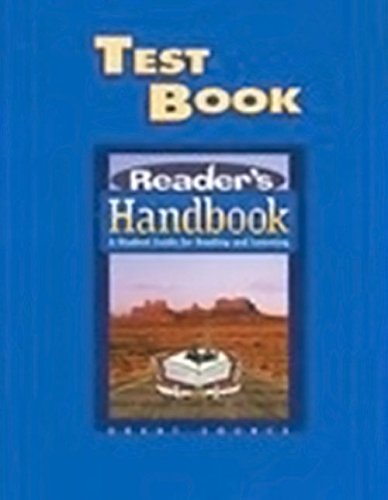 Reader's Handbook Test Book Grades 9-12: Multiple-choice Tests/ Short-Answer Tests [Paperback] Ron Klemp; Wendell Schwartz and Jim Burke