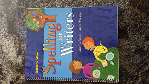 Great Source Spelling for Writers Grade 1: Teacher Edition Great Source