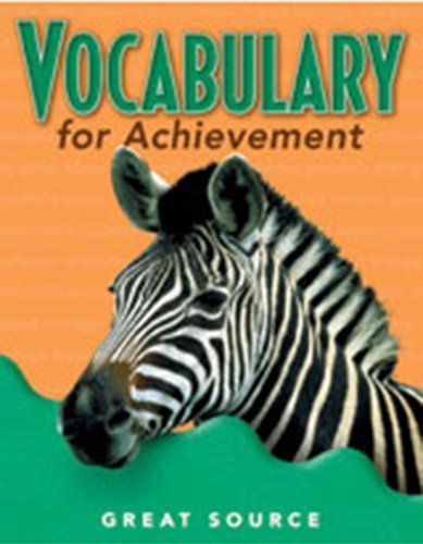 Vocabulary for Achievement Student Workbook 5-Pack Grade 5