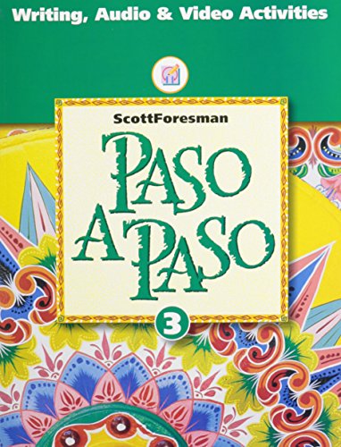 Paso a Paso: Writing, Audio & Video Activities : Level 3 Addison Wesley Longman