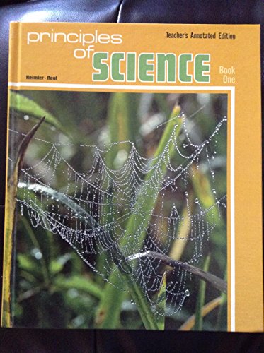 Principles Of Science Teacher Edition [Hardcover] Charles H. Heimler