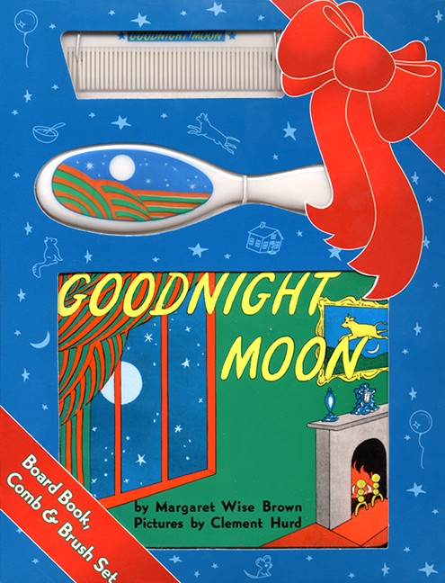 Goodnight Moon Board Book, Comb, and Brush Set