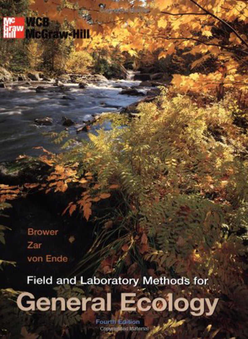 Field & Laboratory Methods For General Ecology 4e