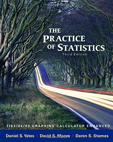 The Practice of Statistics: TI-83/84/89 Graphing Calculator Enhanced Dan S. Yates; David S. Moore and Daren S. Starnes
