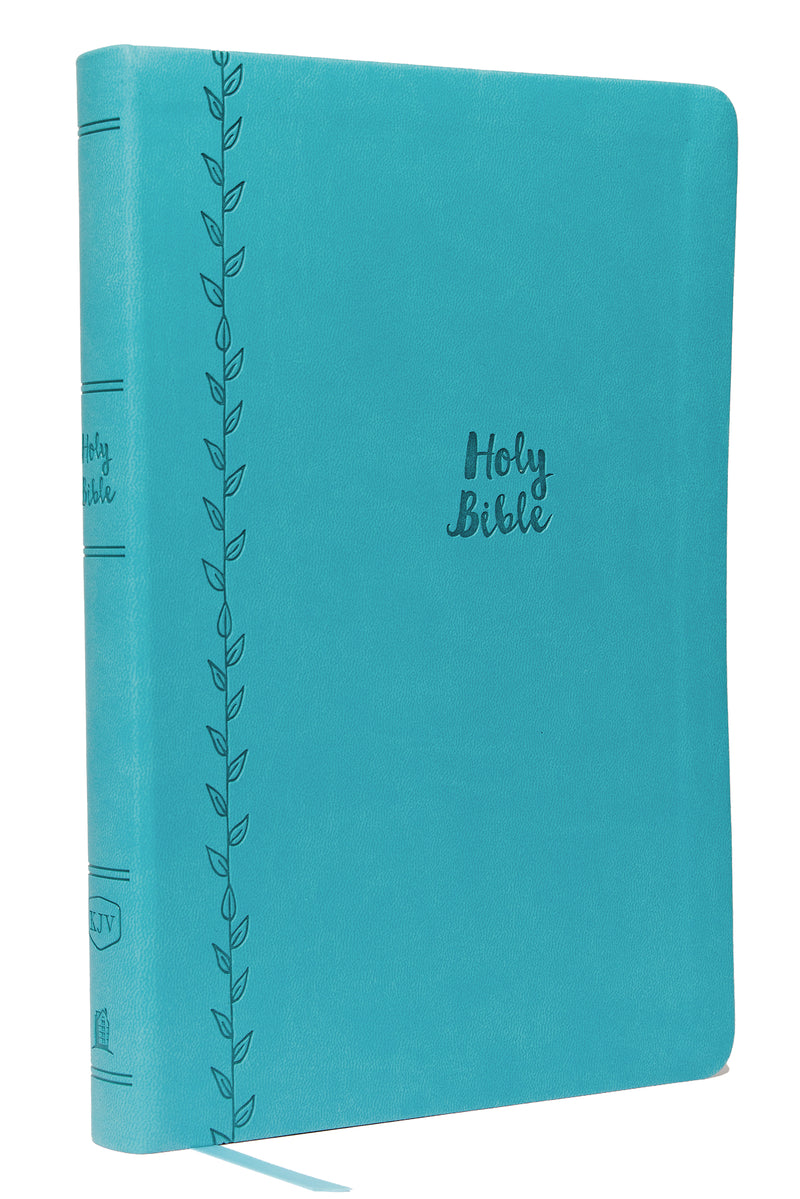 KJV Holy Bible: Value Compact Thinline, Teal Leathersoft, Red Letter, Comfort Print: King James Version
