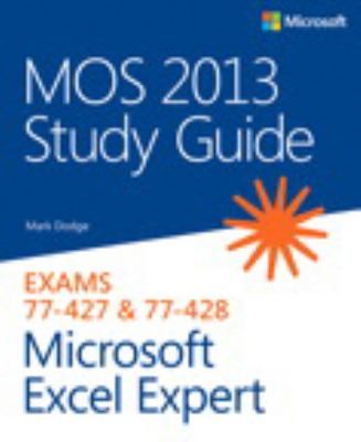 Mos 2013 Study Guide For Microsoft Excel Expert