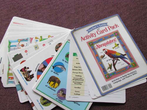 Â¡Abrapalabra! Spanish Word Book: Teacherâ€™s Guide & Activity Card Pack