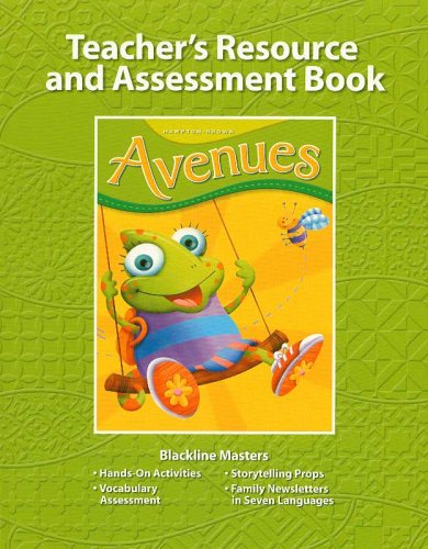 Avenues PreK: Teachers Resource & Assessment Book