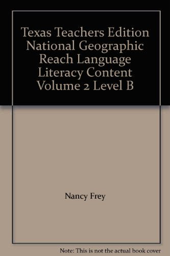 Reach B: Texas Teacher's Edition Volume 2