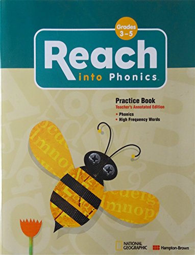 Reach Into Phonics 3-5: Practice Book Teacher's Annotated Edition