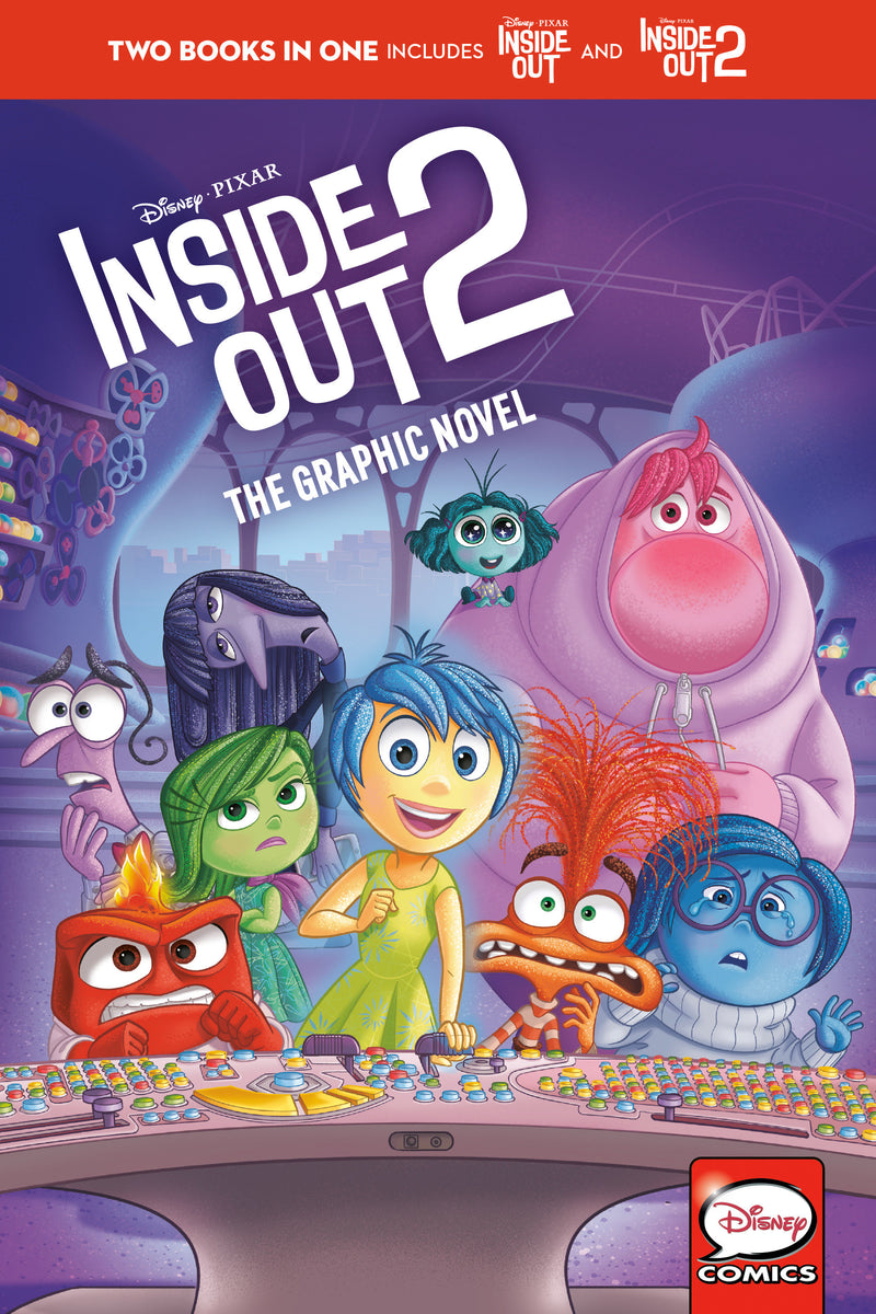 Disney/Pixar Inside Out 2: The Graphic Novel (Includes Inside Out!) | Disney/Pixar Inside Out 2
