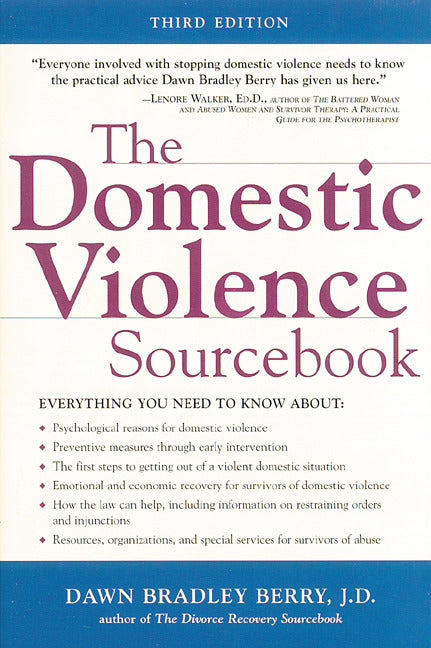 Domestic Violence Sourcebook The 3e