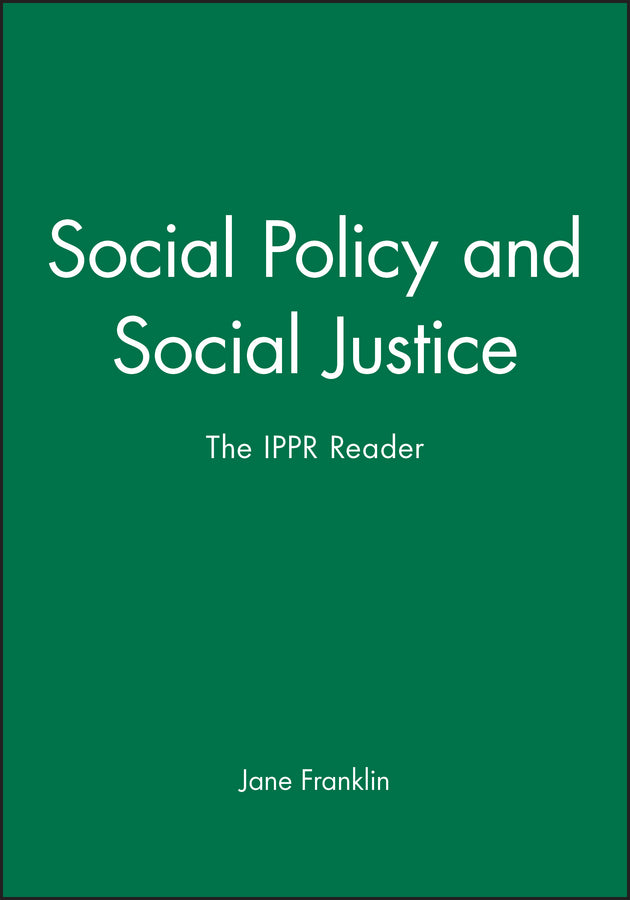 Social Policy and Social Justice