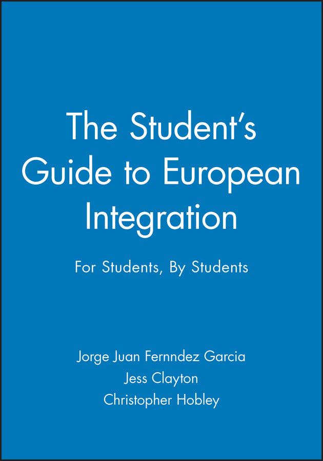 The Student's Guide to European Integration