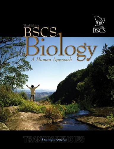 BSCS Biology: A Human Approach Transparencies BIOLOGICAL SCIENCES CURRICULUM STUDIES-10785