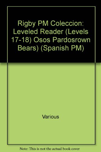 Rigby PM Coleccion Individual Student Edition turquesa (turquoise) Osos pardos (Brown Bears)