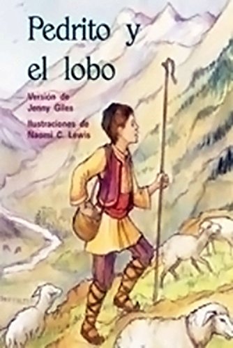 Rigby PM Coleccion Individual Student Edition morado (purple) Pedrito y el lobo(The Boy Who Cried Wolf)