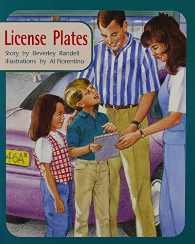 Rigby PM Collection Individual Student Edition Turquoise (Levels 17-18) LicensePlates