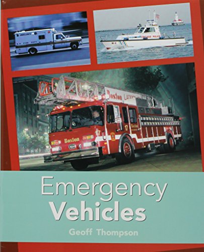 Rigby PM Plus Leveled Reader 6pk Turquoise (Levels 17-18) Emergency Vehicles