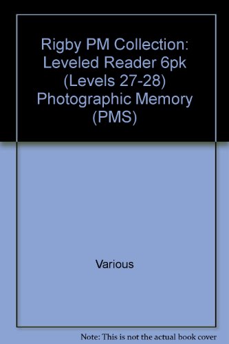 Rigby PM Collection Leveled Reader 6pk Ruby (Levels 27-28) Photographic Memory