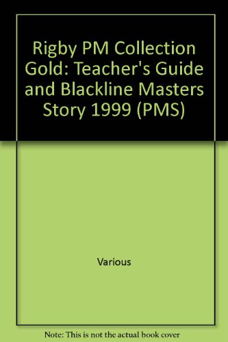 Rigby PM Collection Teacher's Guide Story Book Gold (Levels 21-22)