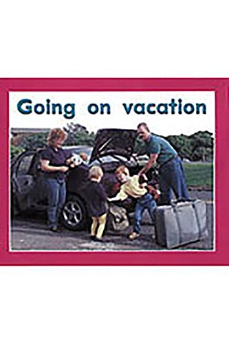 Rigby PM Plus Starters Individual Student Edition Magenta (Level 1) Going On Vacation