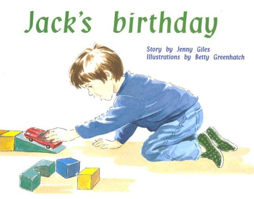 Rigby PM Plus Individual Student Edition Red (Levels 3-5) Jack's Birthday