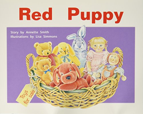 Rigby PM Plus Individual Student Edition Red (Levels 3-5) The Red Puppy
