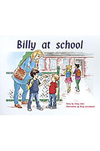 Rigby PM Plus Individual Student Edition Blue (Levels 9-11) Billy At School