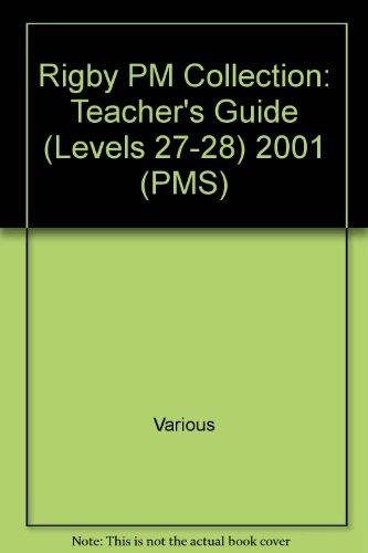 Rigby PM Collection Teacher's Guide Complete Ruby (Levels 27-28)
