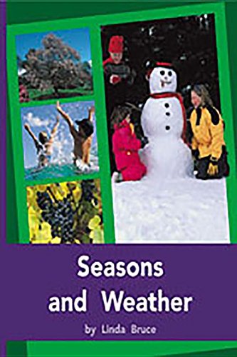Rigby PM Plus Individual Student Edition Purple (19-20) Seasons and Weather