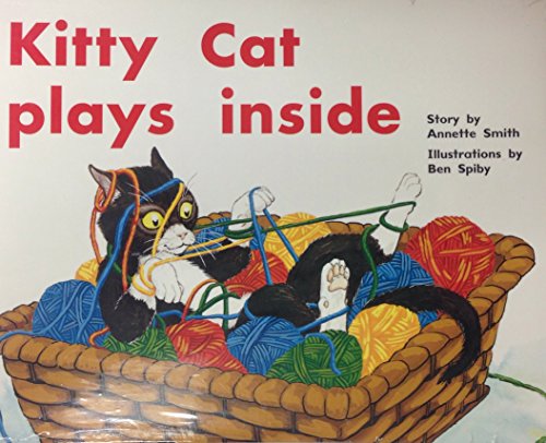 Rigby PM Plus Leveled Reader 6pk Yellow (Levels 6-8) Kitty Cat Plays Inside
