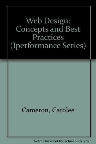 Web Design : Concepts and Best Practices [Paperback]