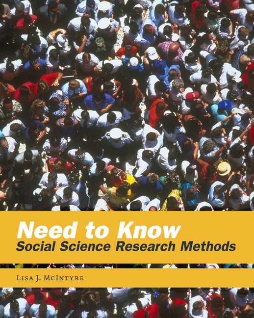 Need To Know Social Science Research Methods