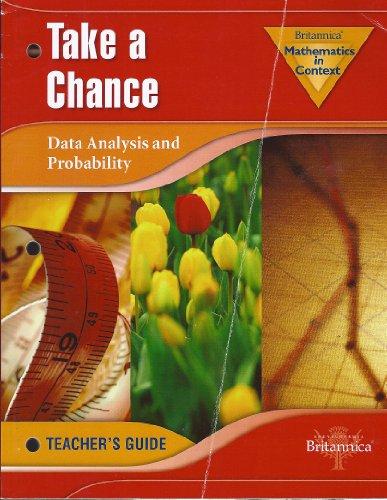 Britannica Mathematics in Context Take a Chance Teacher Guide [Spiral-bound] Vincent Jonker