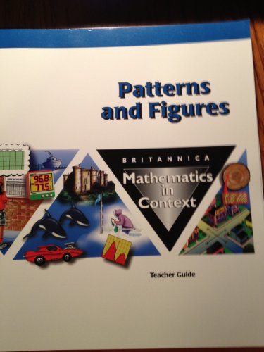 Patterns and Fugures Mathematics in Context Teacher Guide [Spiral-bound] Thoma A. Romberg