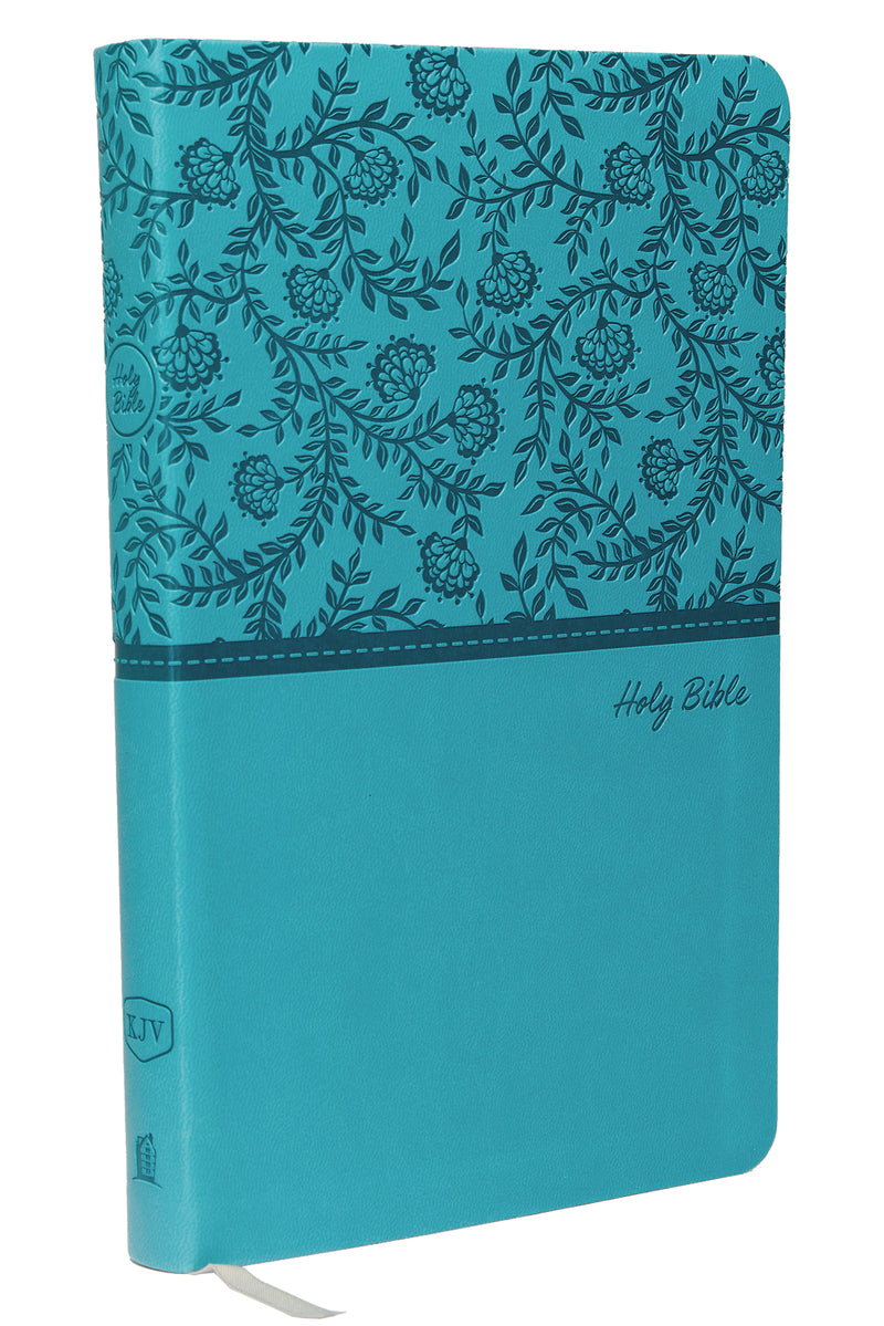 KJV Holy Bible: Value Thinline, Green Leathersoft, Red Letter, Comfort Print: King James Version: Holy Bible, King James Version