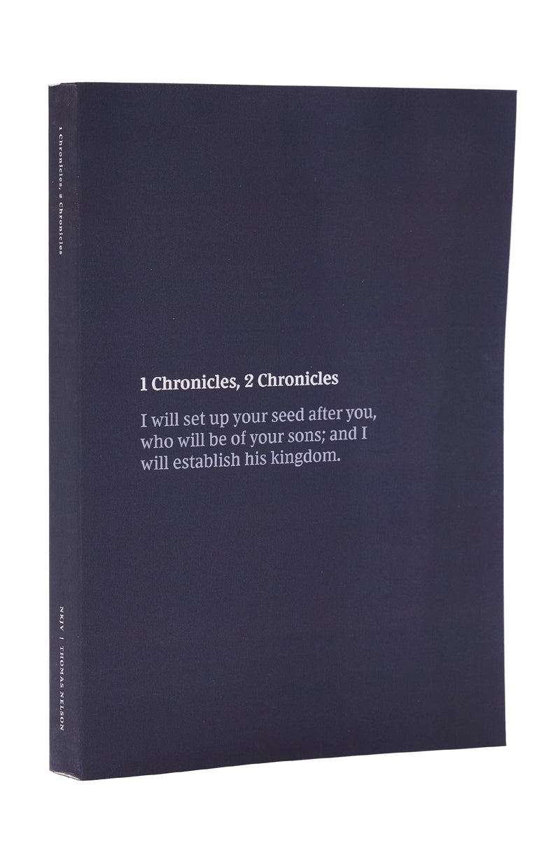 NKJV Bible Journal - 1-2 Chronicles, Paperback,: Holy Bible, New King James Version