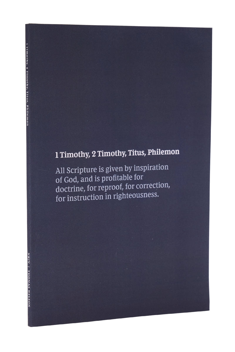NKJV Bible Journal - 1-2 Timothy, Titus, Philemon, Paperback, Comfort Print: Holy Bible, New King James Version