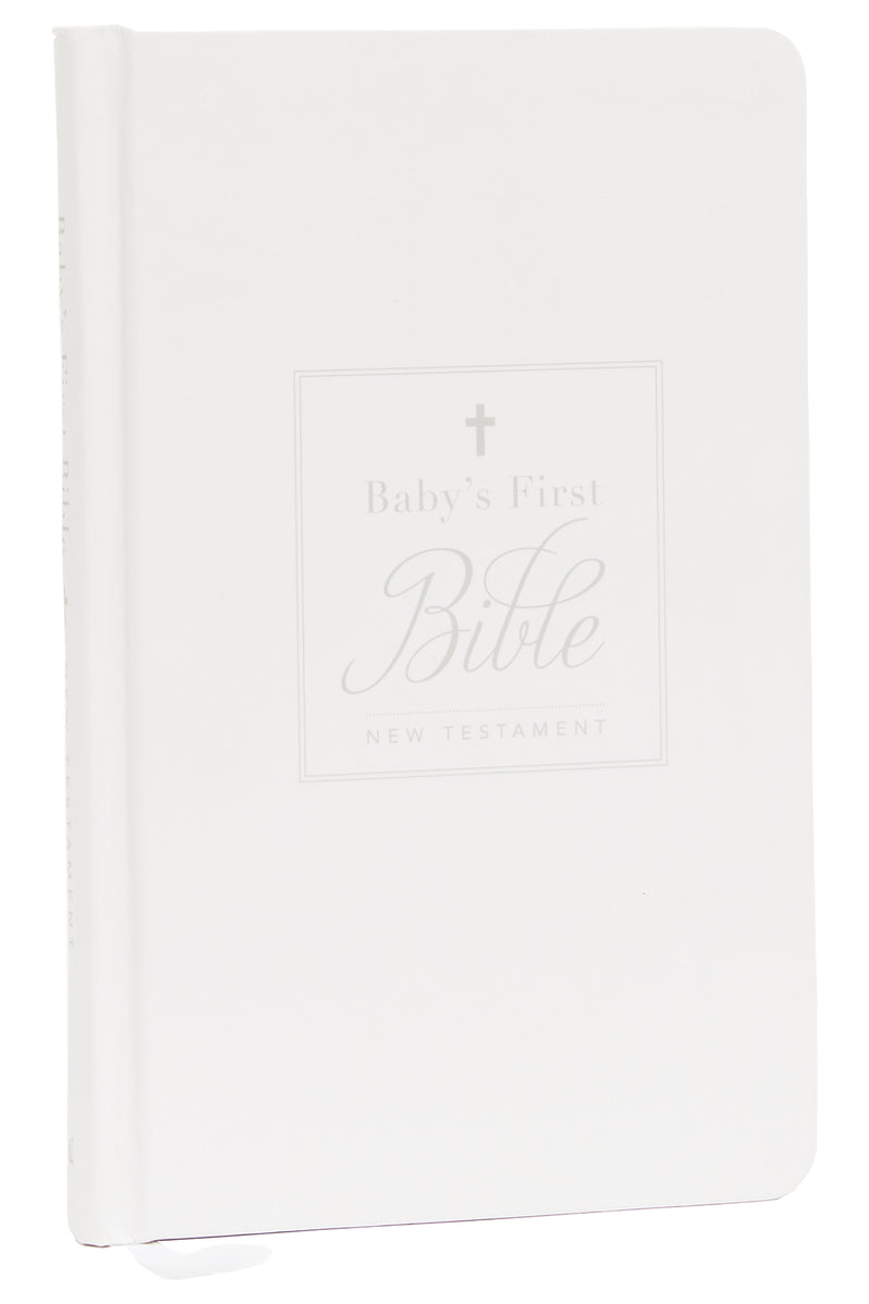 KJV, Baby's First New Testament, Hardcover, White, Red Letter, Comfort Print: Holy Bible, King James Version