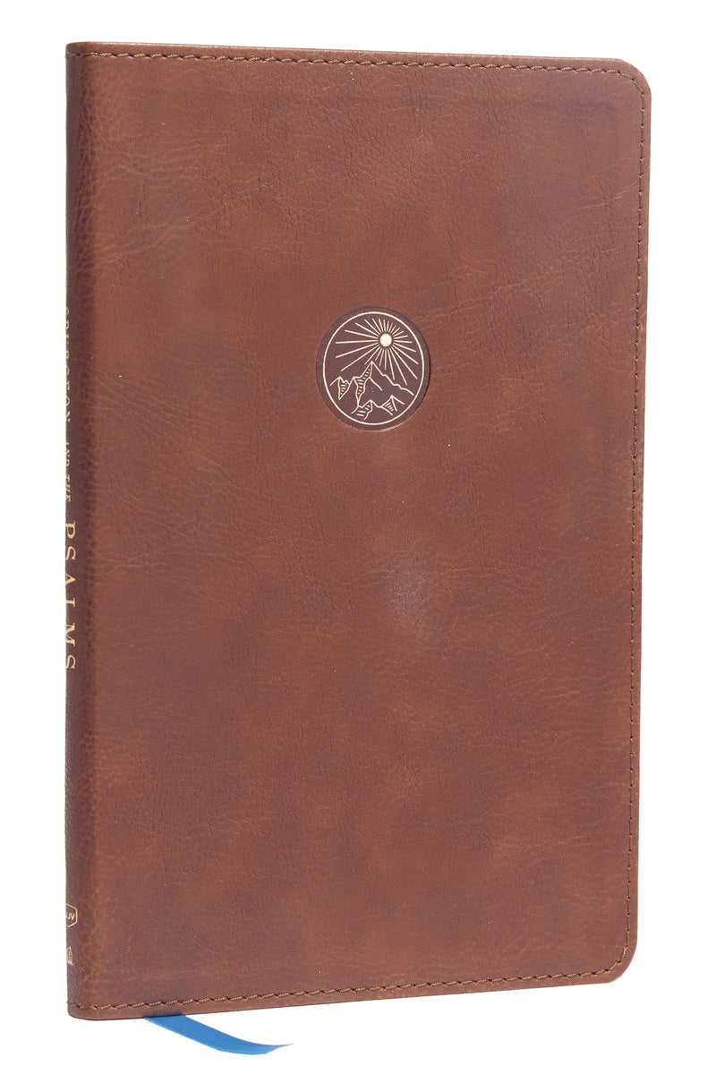 Spurgeon and the Psalms: The Book of Psalms with Devotions from Charles Spurgeon (NKJV, Brown Leathersoft, Comfort Print)