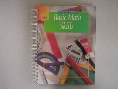 Basic Math Skills, Teacher's Edition [Spiral-bound] Treff