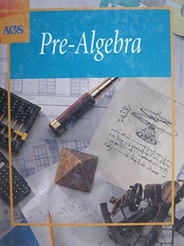 Pre-Algebra [Hardcover] Siegfried Haenisch