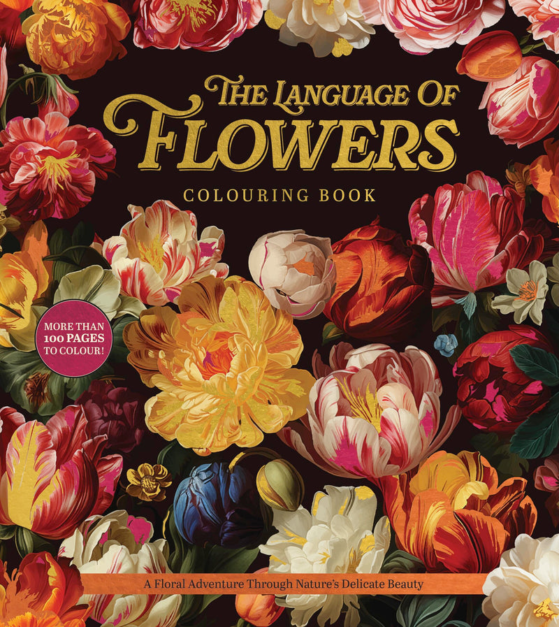 The Language of Flowers Colouring Book