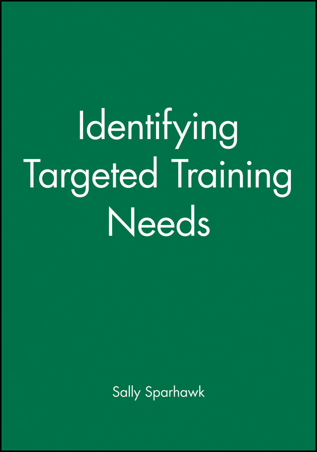 Identifying Targeted Training Needs