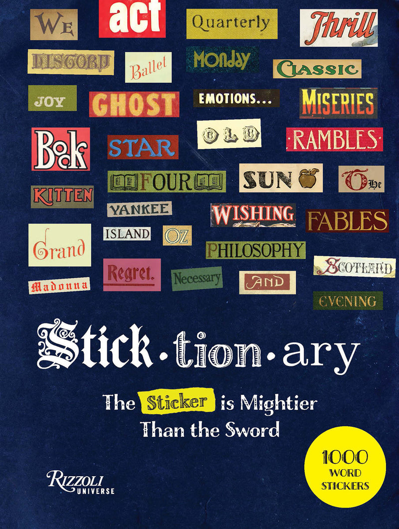 Sticktionary: The Sticker is Mightier than the Sword – 1000 Word Stickers
