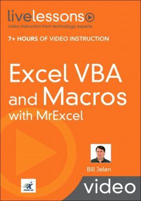 Excel Vba & Macros With Mrexcel Livelessons Video Training